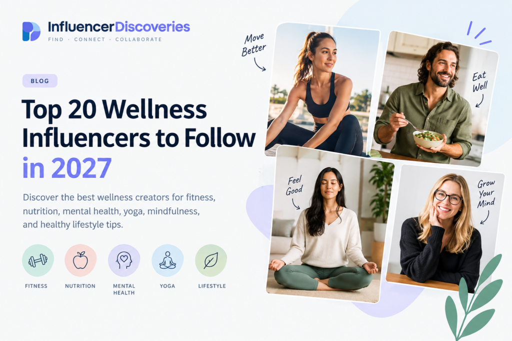 Top 20 Wellness Influencers to Follow in 2027